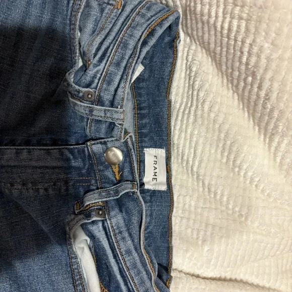 Frame Denim Light Blue Flare Jeans - Picture 2 of 4